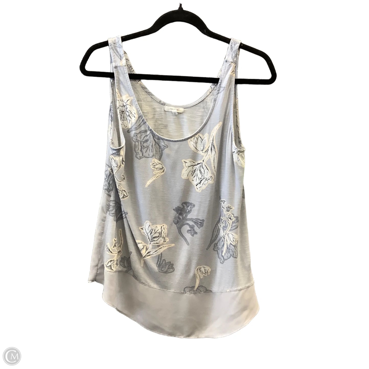 Top Sleeveless By Maurices In Grey, Size: L