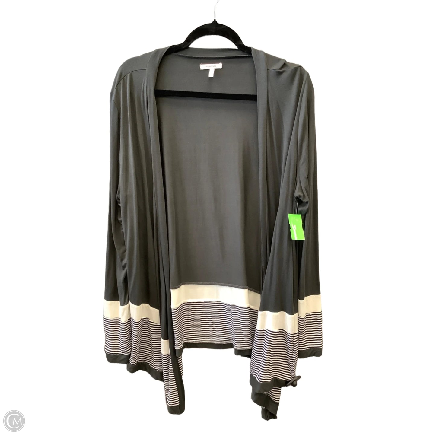 Cardigan By Maurices In Grey, Size: L