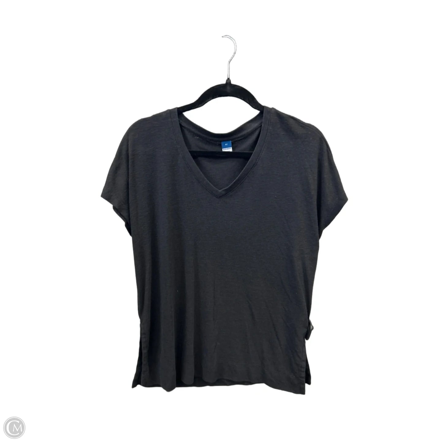 Top Short Sleeve Basic By Old Navy In Black, Size: Xs