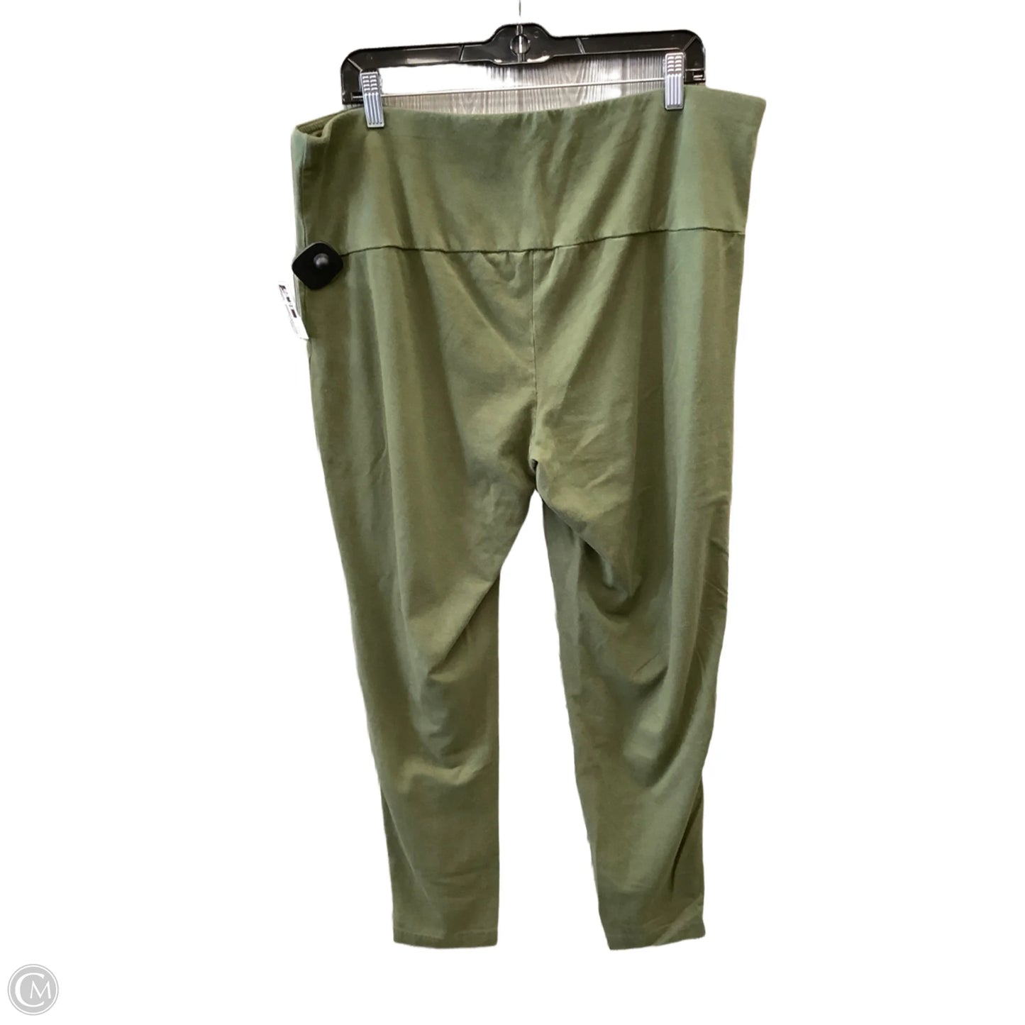 Pants Leggings By Terra & Sky In Green, Size: 2x