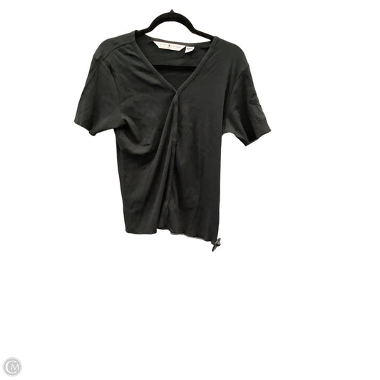 Top Short Sleeve By Tommy Hilfiger In Black, Size: Xl