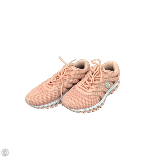 Shoes Athletic By K Swiss In Pink, Size: 9.5