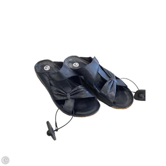 Sandals Flats By Spring Step In Blue, Size: 8.5