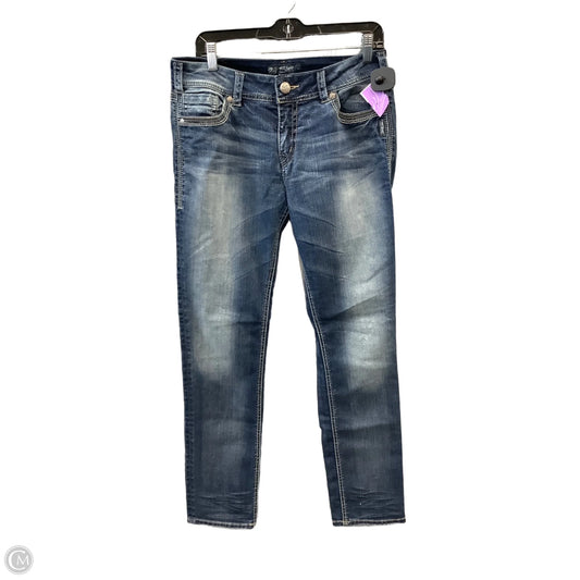 Jeans Straight By Silver In Blue, Size: 12