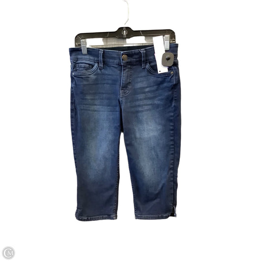 Capris By Liz Claiborne In Blue, Size: 4p