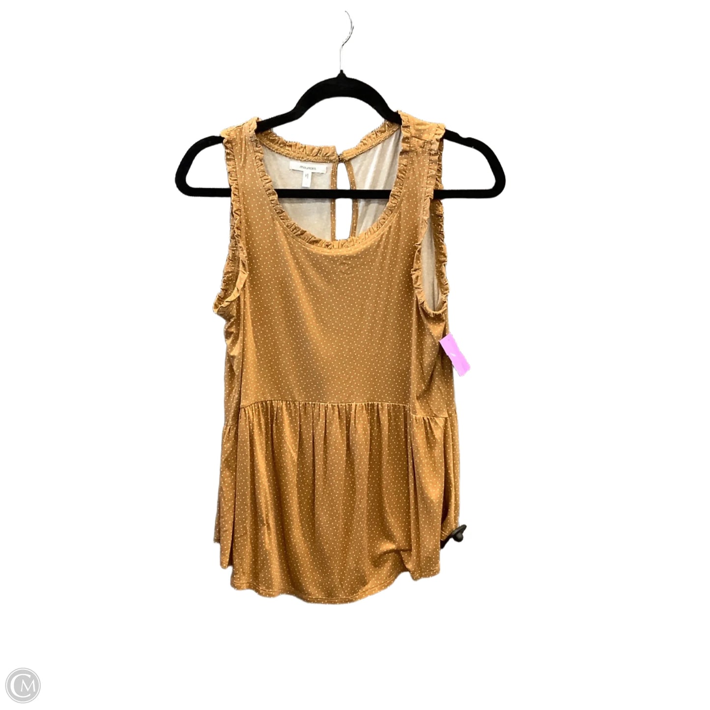 Top Sleeveless By Maurices In Polkadot Pattern, Size: S
