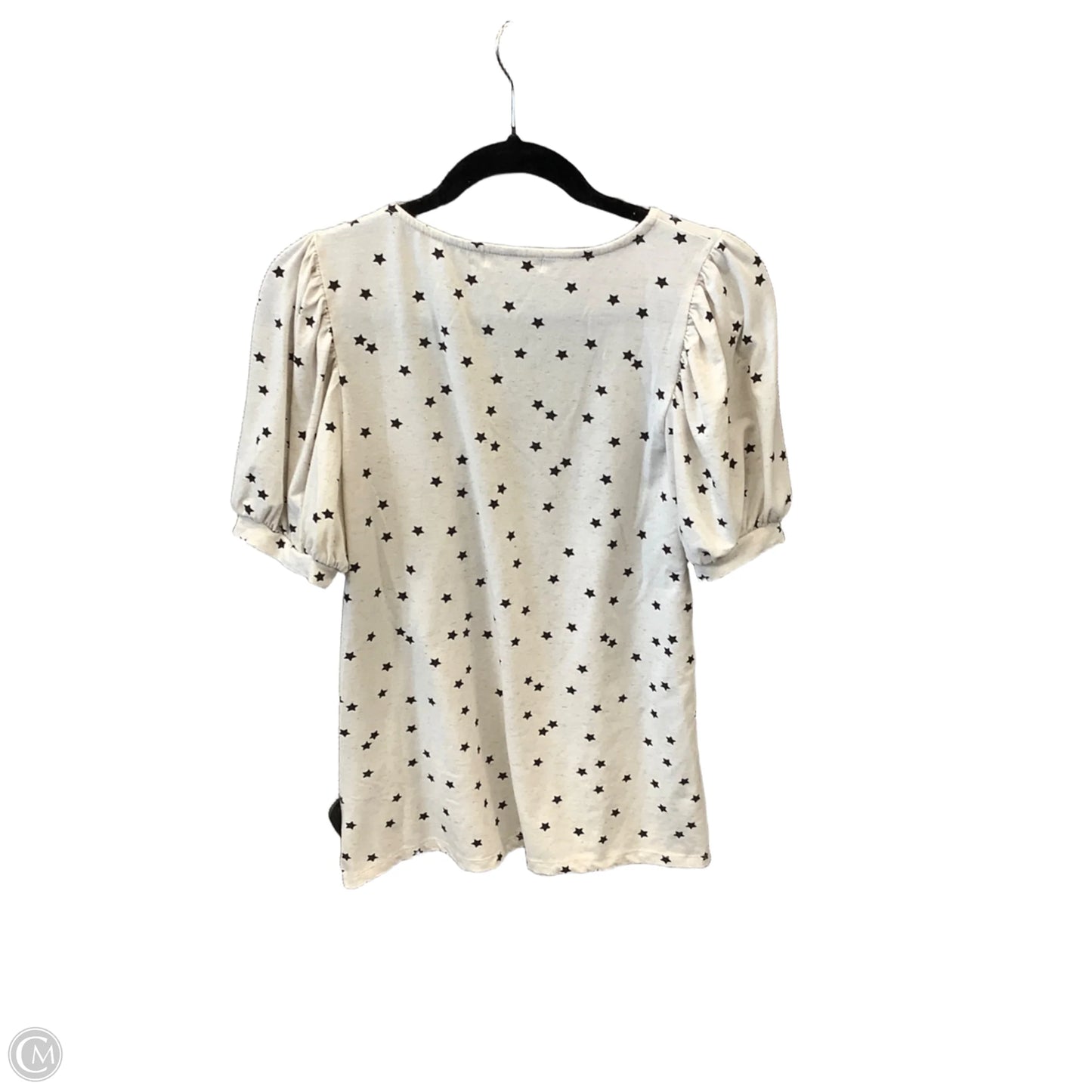 Top Short Sleeve By 89th And Madison In Black & Brown, Size: M