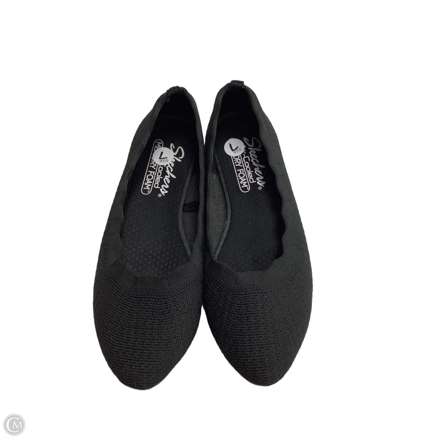 Shoes Flats By Skechers In Black, Size: 7