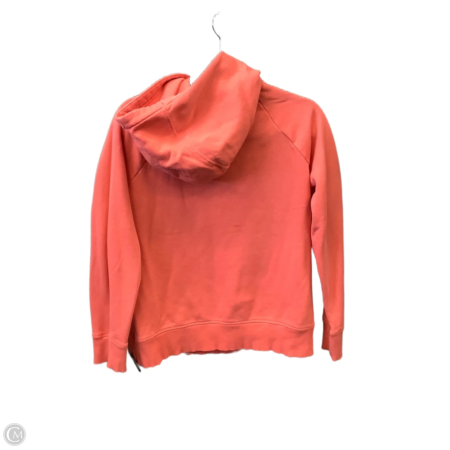 Athletic Sweatshirt Hoodie By Under Armour In Orange, Size: S