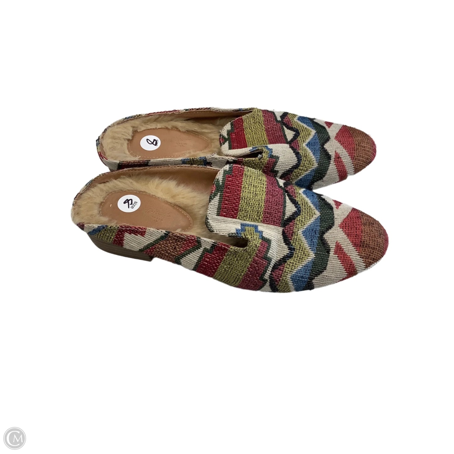 Sandals Flats By Universal Thread In Multi-colored, Size: 8
