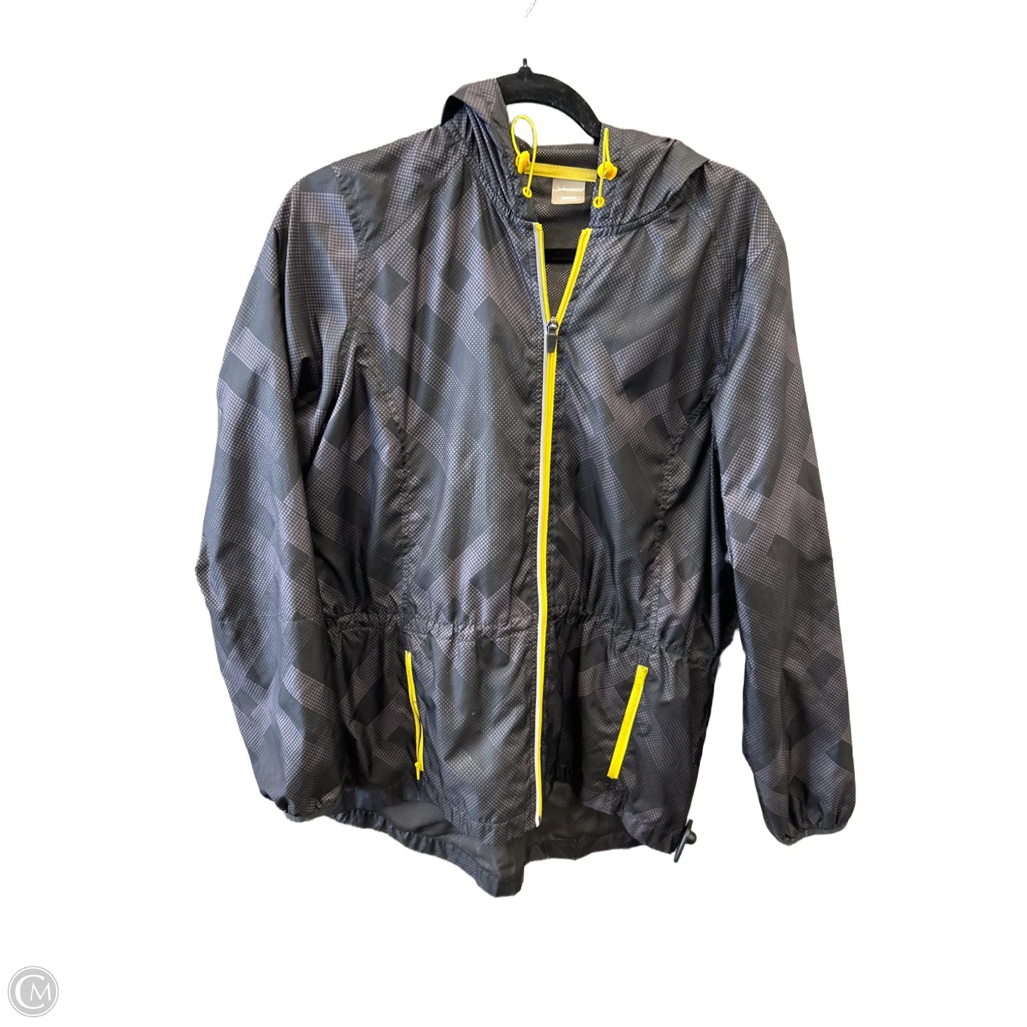 Jacket Windbreaker By Xersion In Black, Size: L