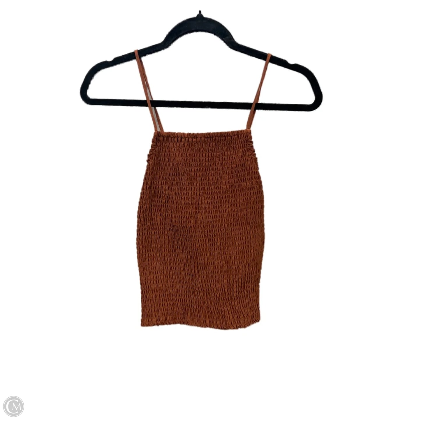 Top Sleeveless By A New Day In Brown, Size: Xl