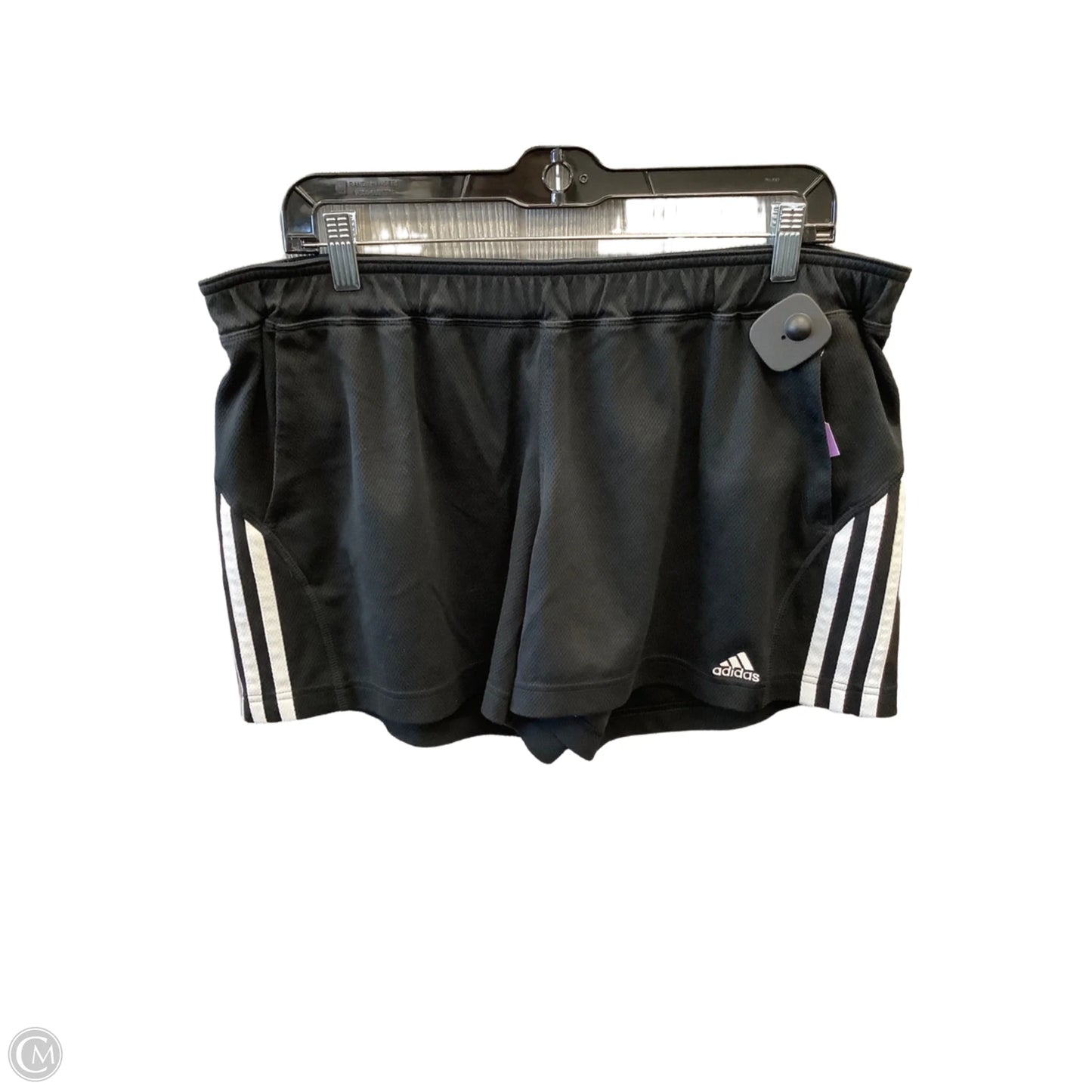 Athletic Shorts By Adidas In Black, Size: L