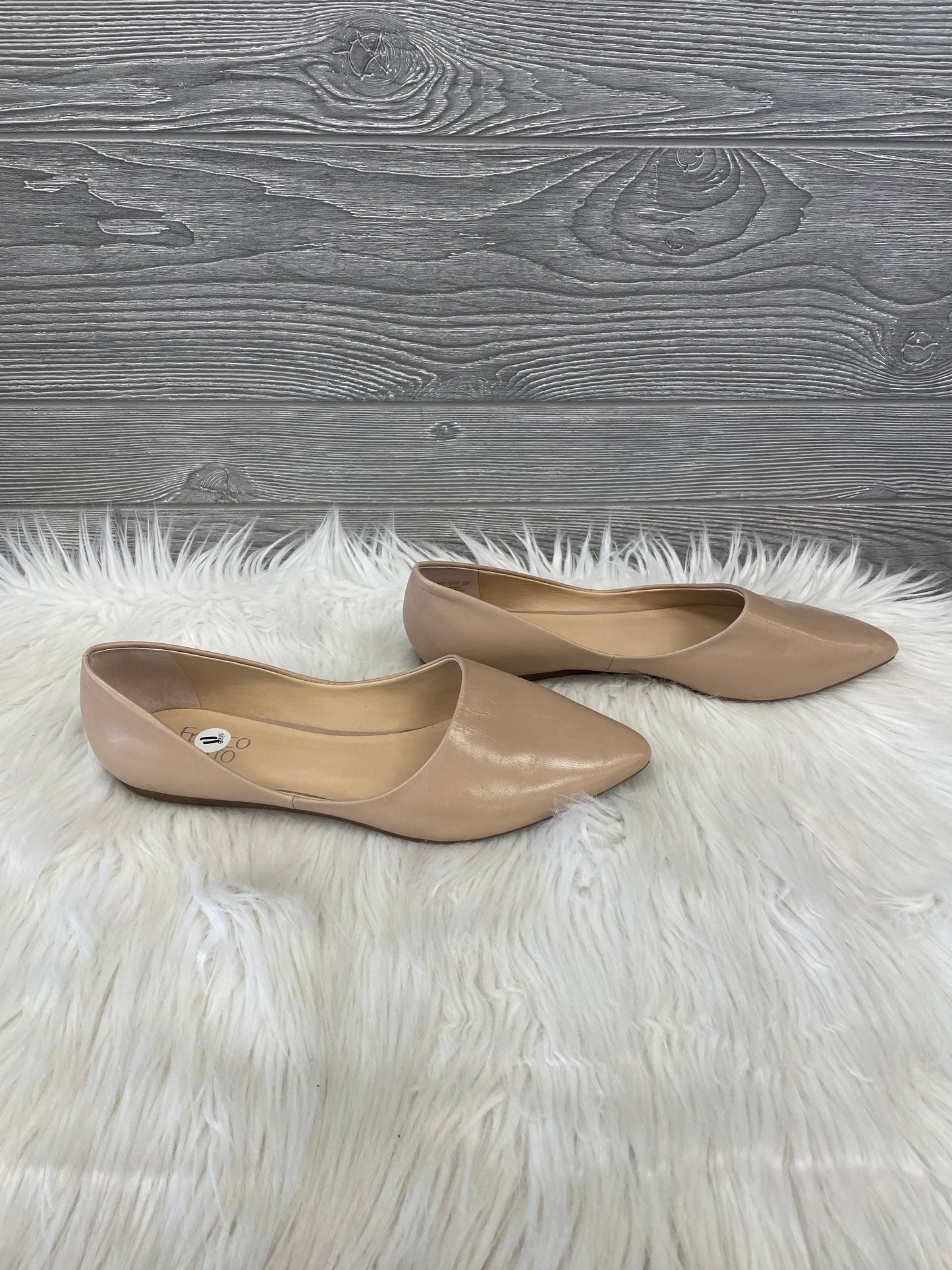 Shoes Flats By Clothes Mentor In Tan, Size: 11