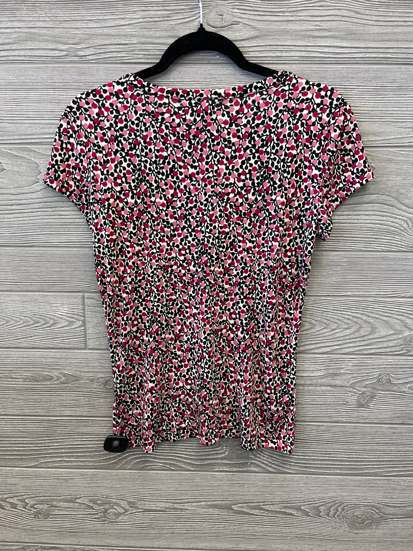 Top Short Sleeve By Van Heusen In Floral Print, Size: Xs