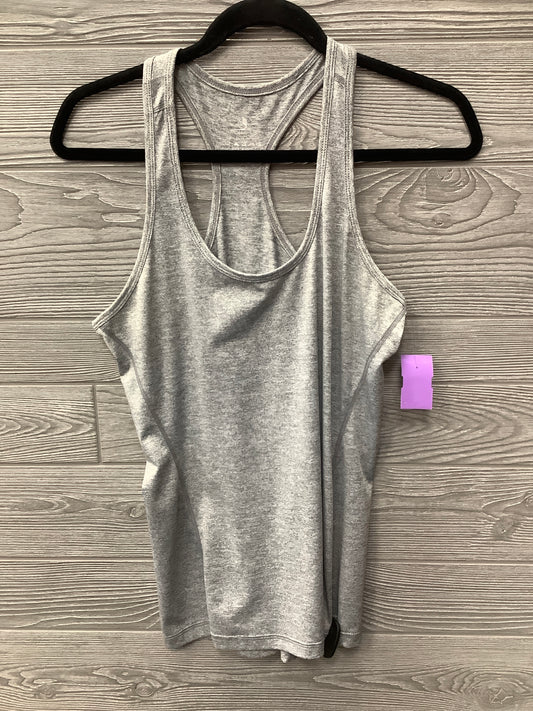 Athletic Tank Top By Clothes Mentor In Grey, Size: M