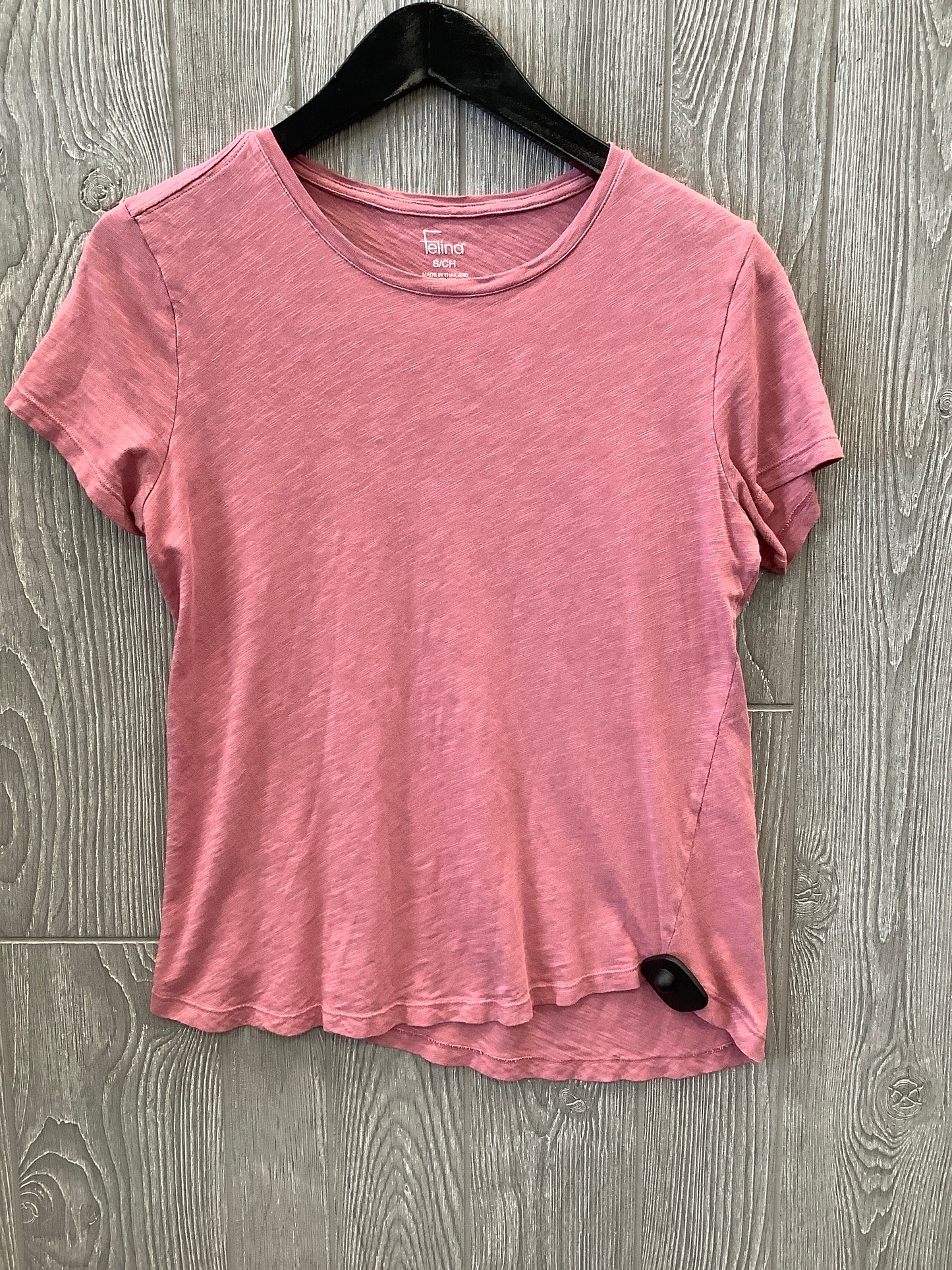 Pink Top Short Sleeve Felina, Size S