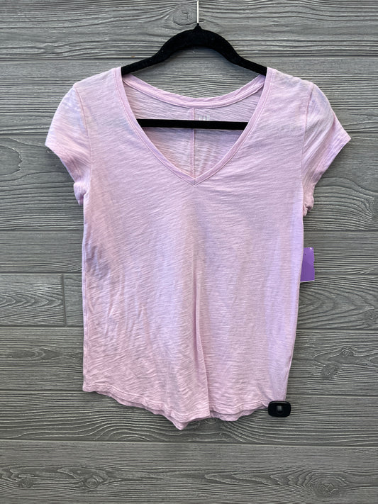 Top Short Sleeve By Gap In Purple, Size: Xs