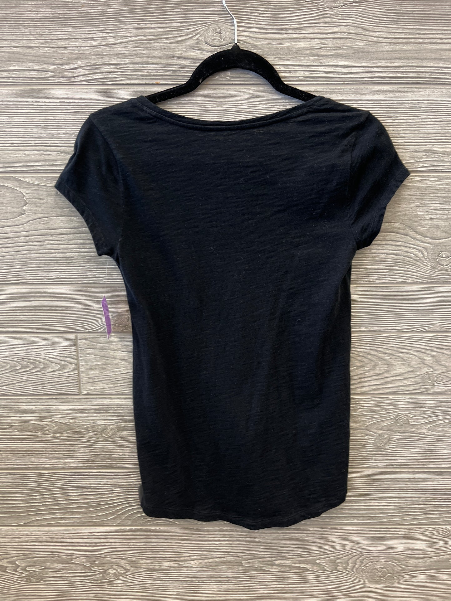 Top Short Sleeve By Gap In Black, Size: Xs