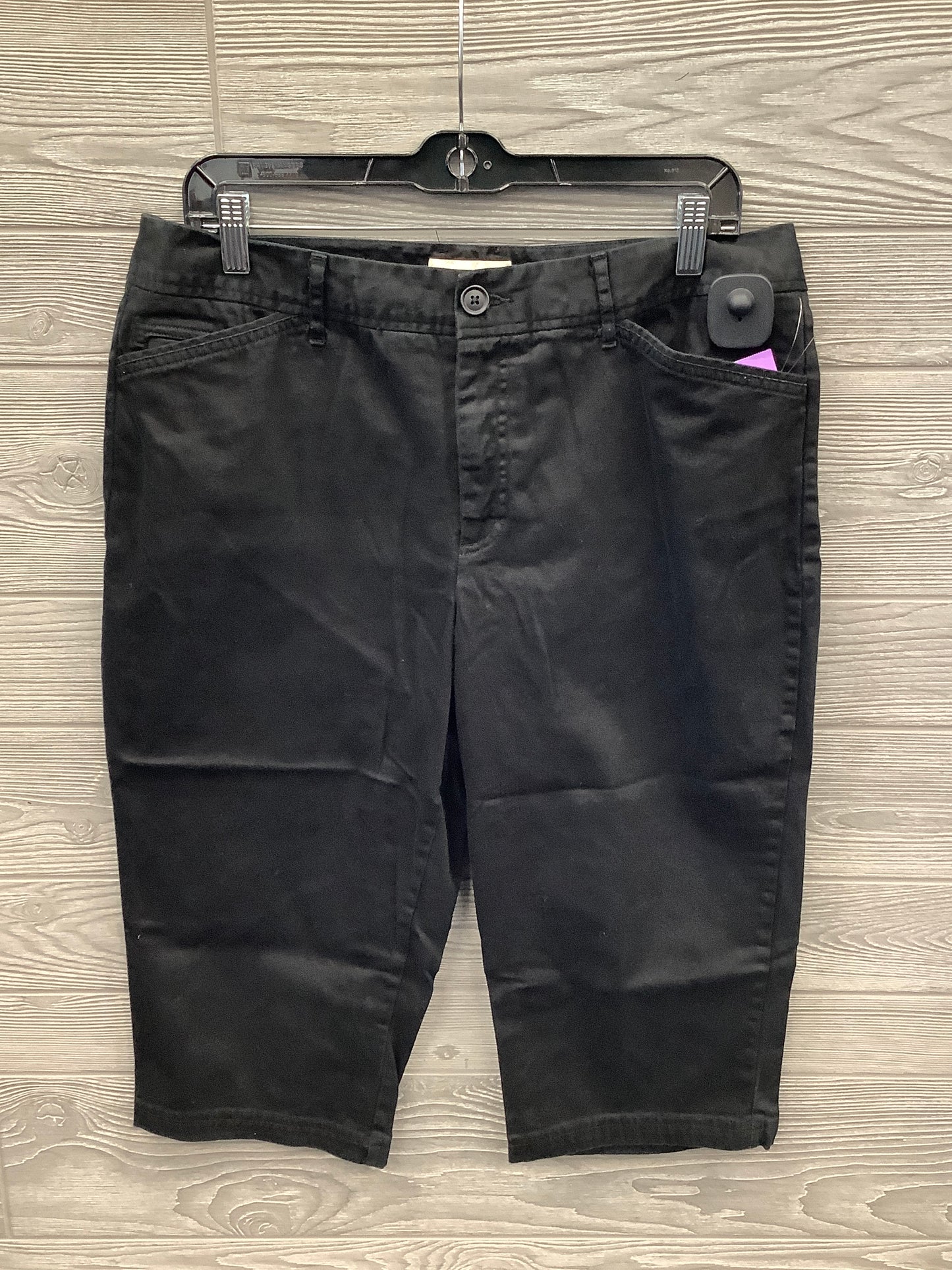 Black Capris St Johns Bay, Size 16