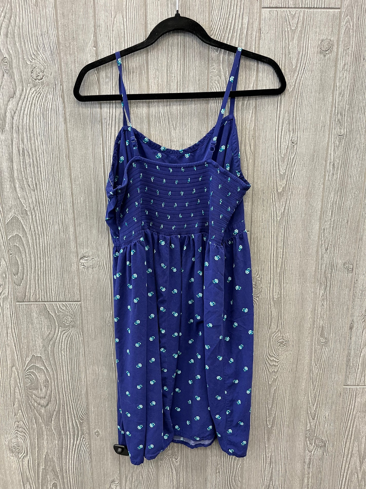 Blue Dress Casual Midi Old Navy, Size Xl