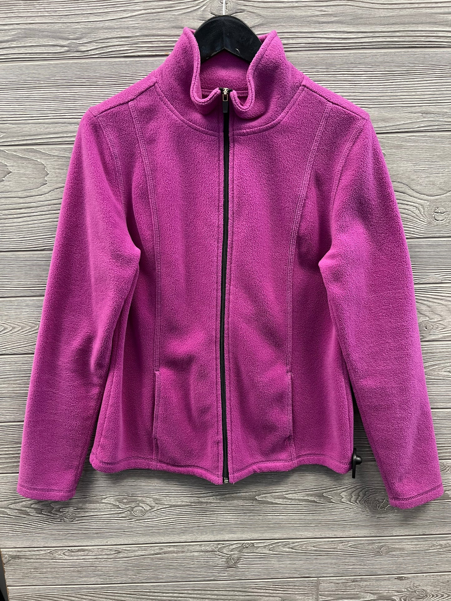 Jacket Fleece By Exertek In Purple, Size: M