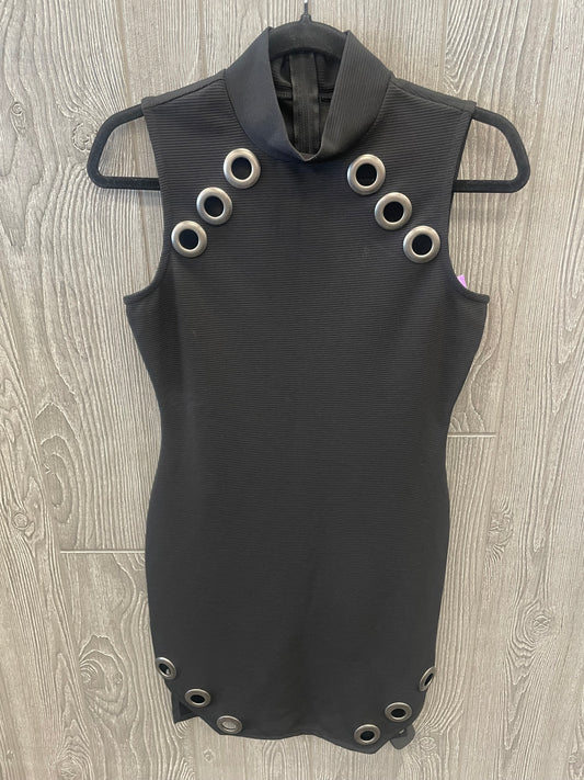 Black Dress Casual Midi As U Wish, Size S