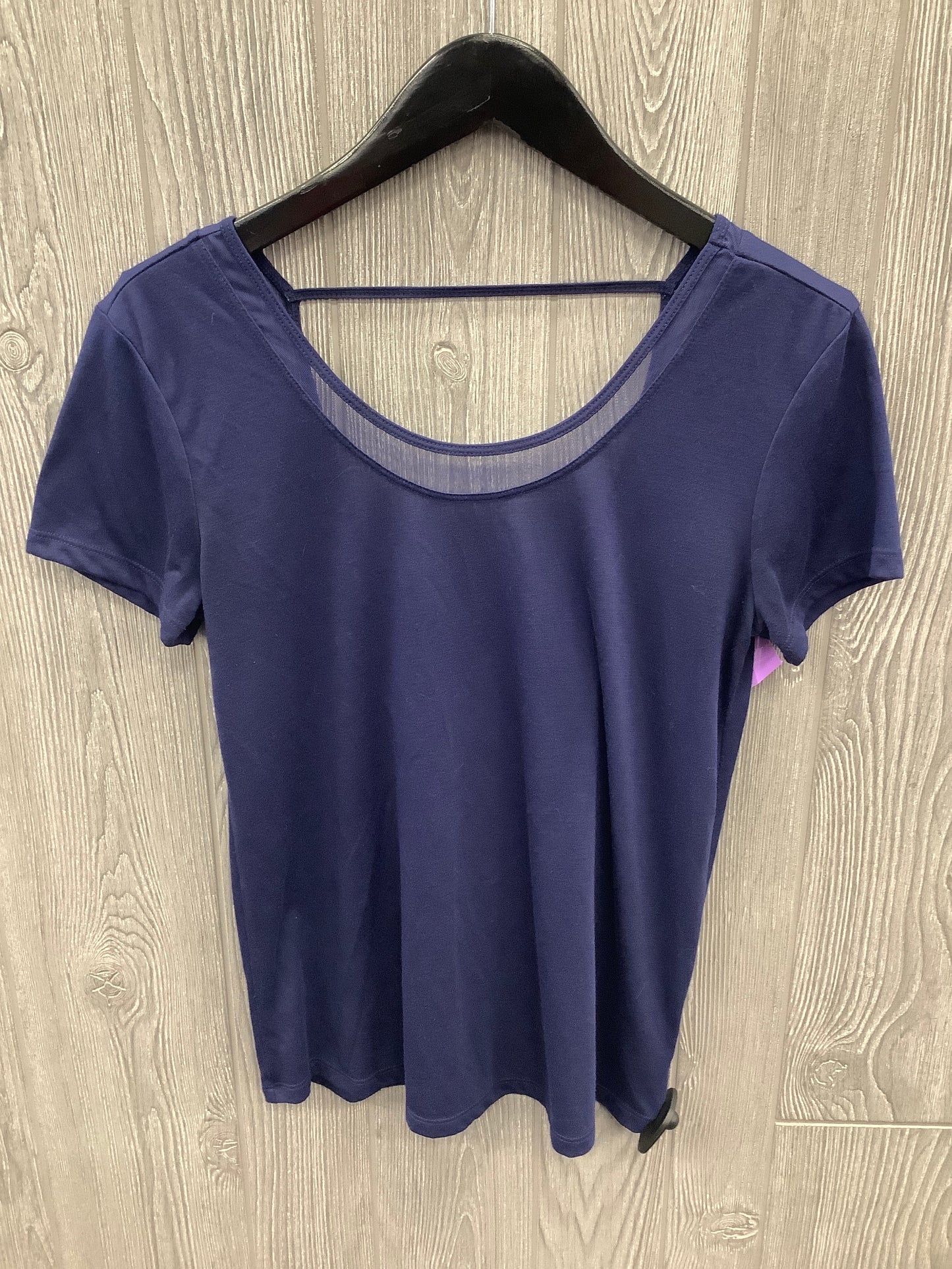 Athletic Top Short Sleeve By Old Navy In Blue, Size: S