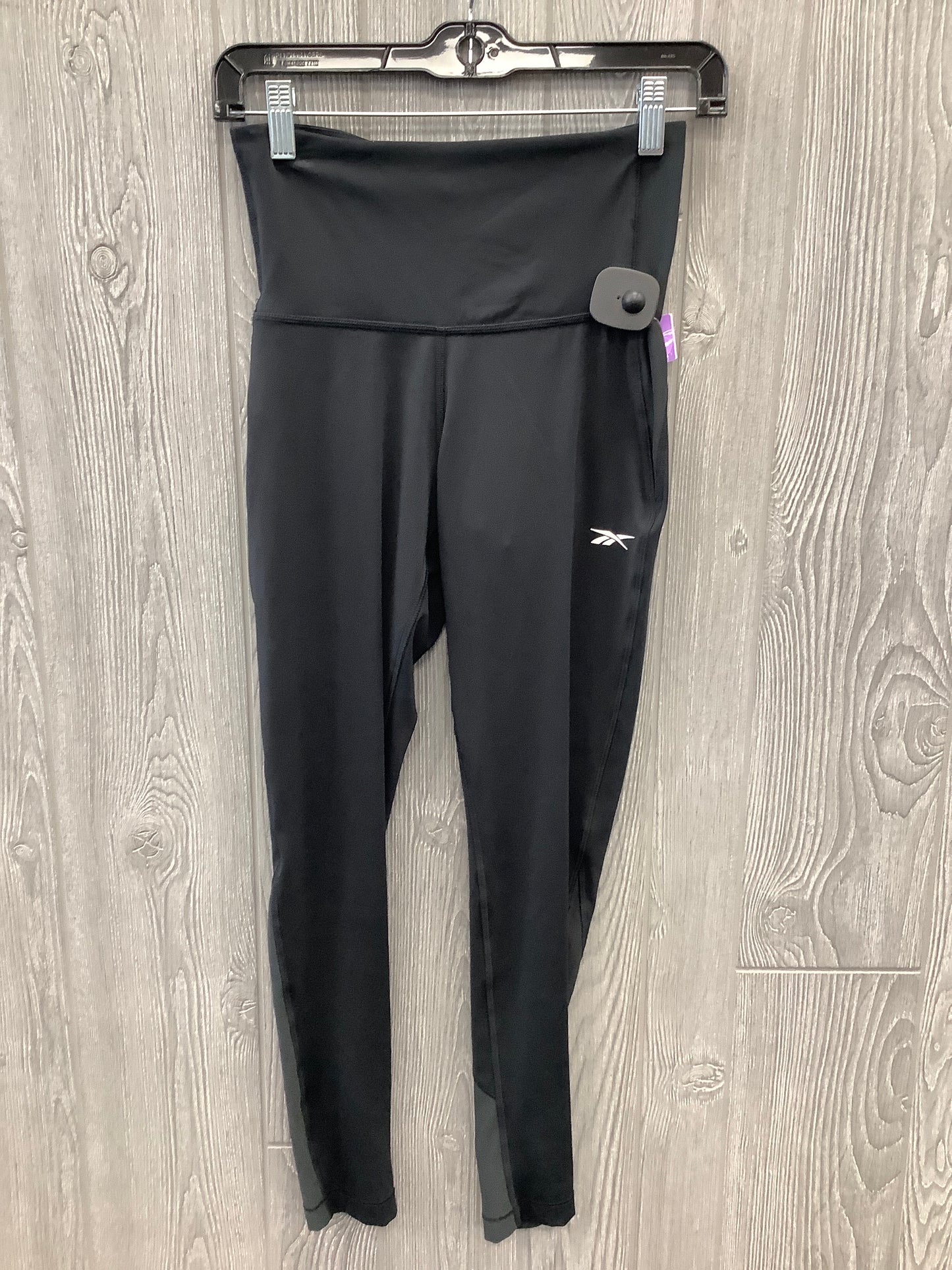 Athletic Leggings By Reebok In Black, Size: S