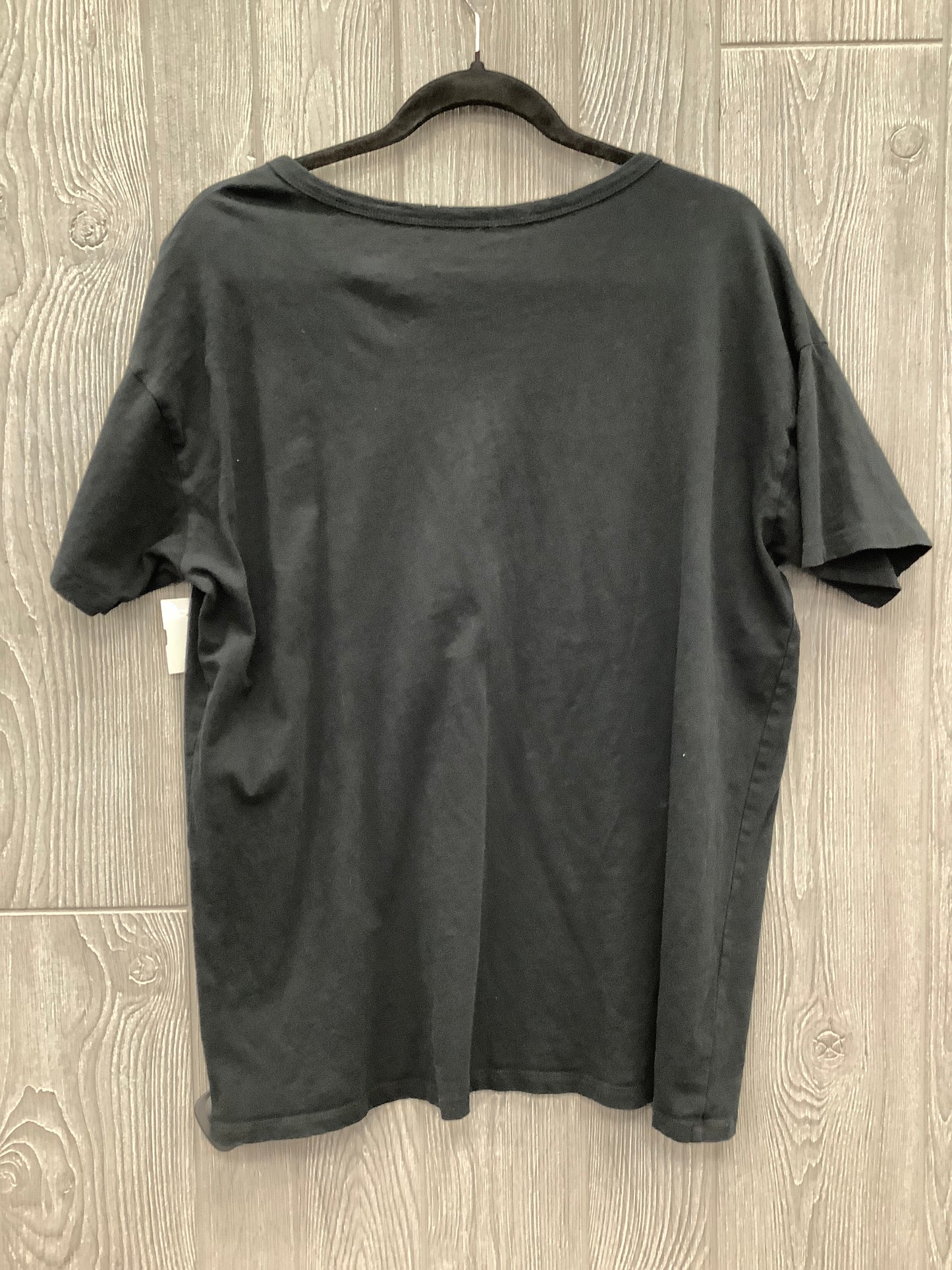 Top Short Sleeve By Aerie In Black, Size: M