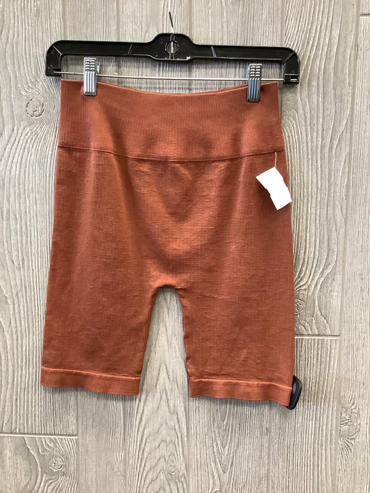 Athletic Shorts By Nikibiki In Brown, Size: S