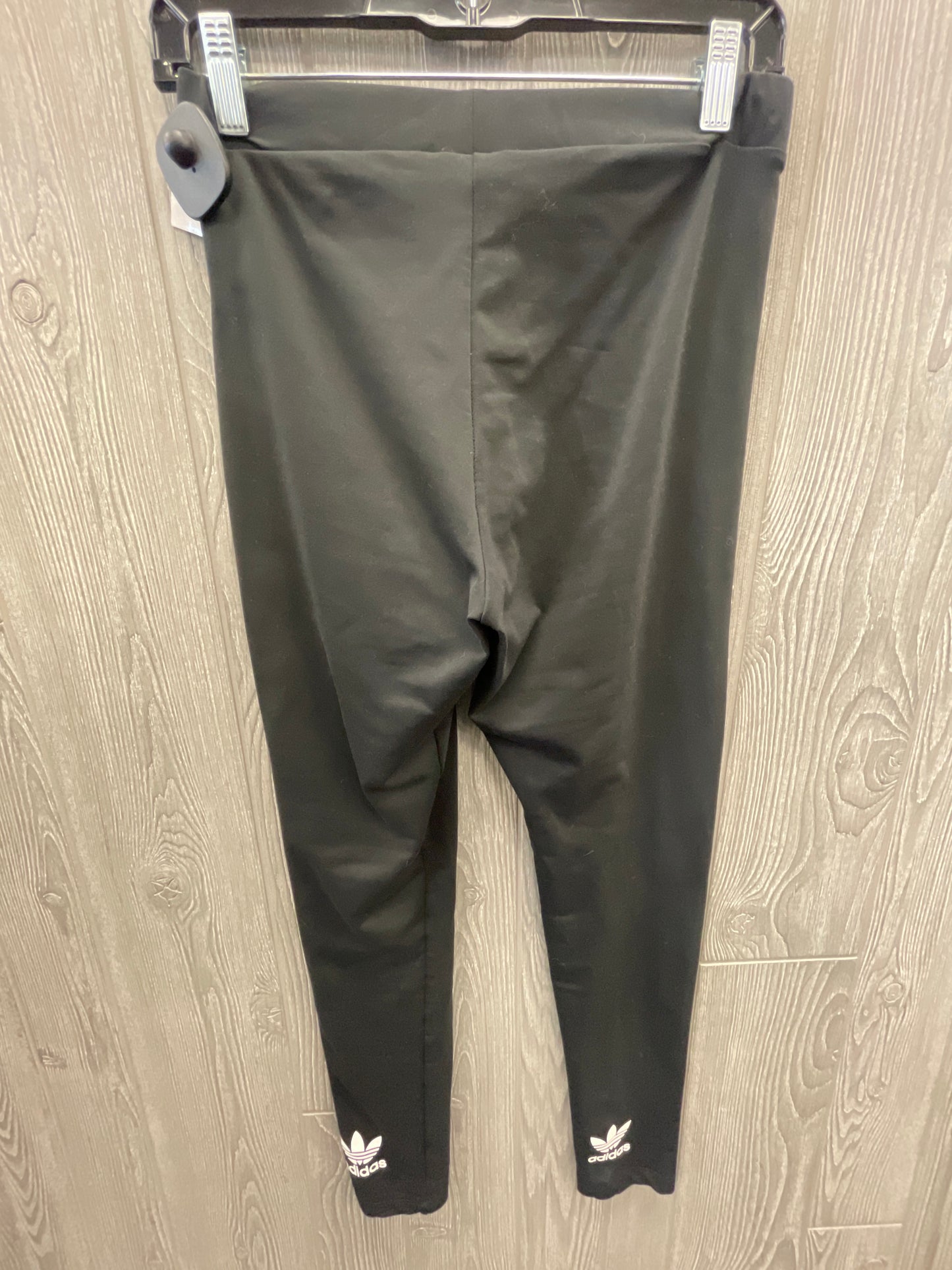 Athletic Leggings By Adidas In Black, Size: M