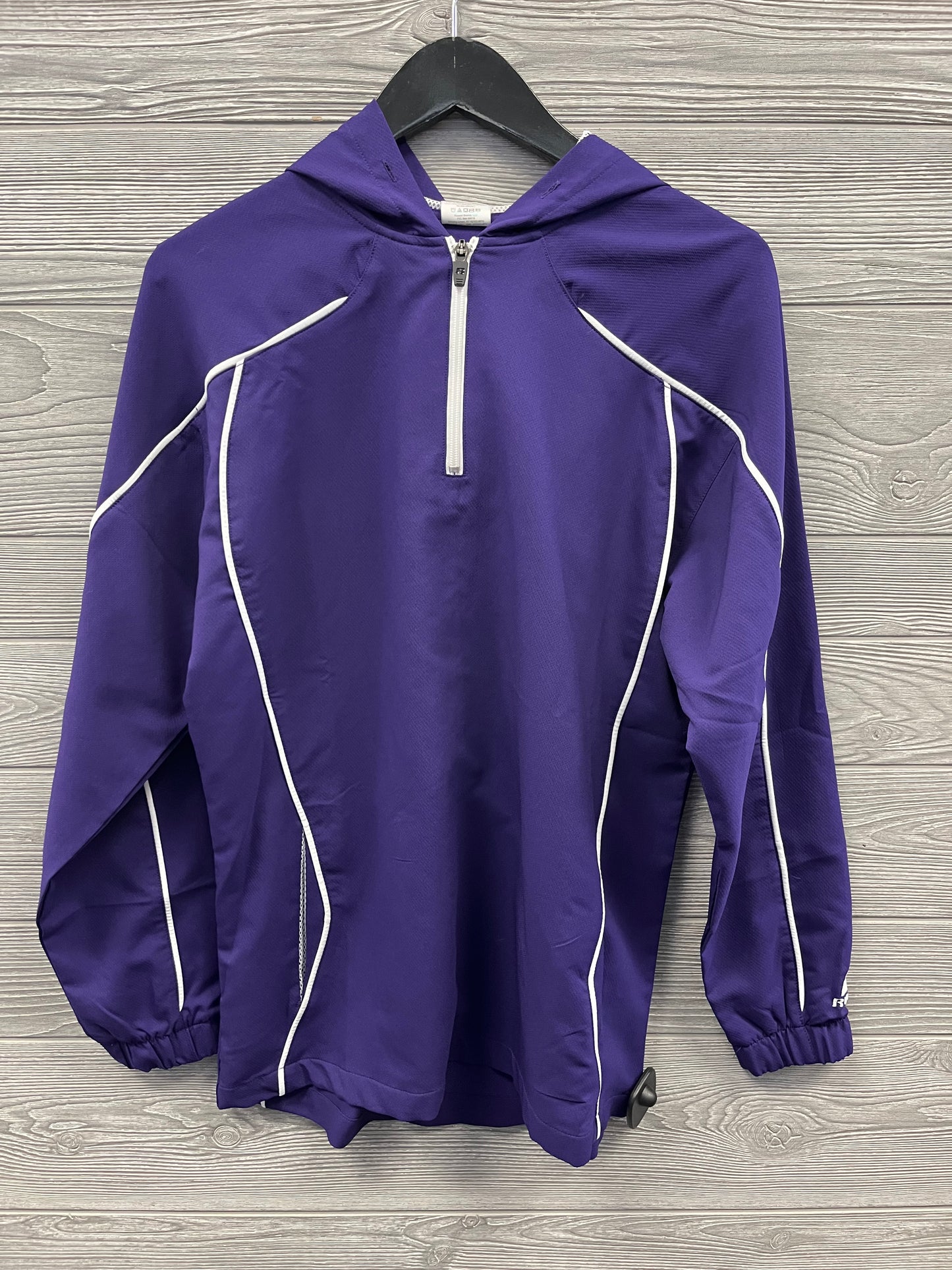 Athletic Jacket By Russel Athletic In Purple, Size: M