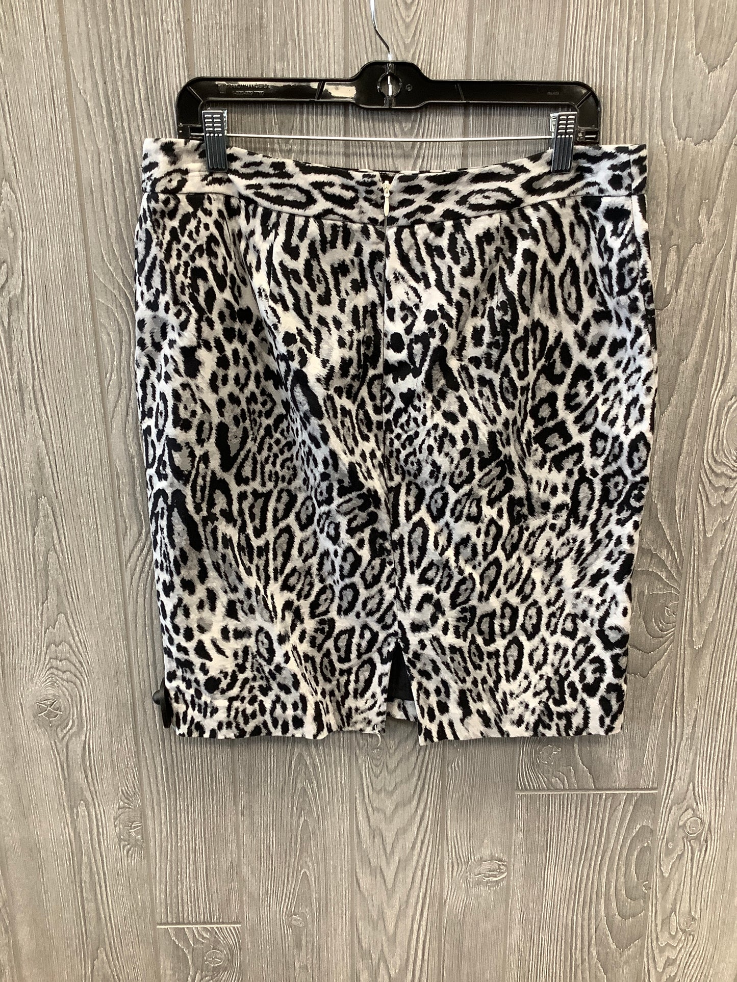 Animal Print Skirt Midi Worthington, Size 10