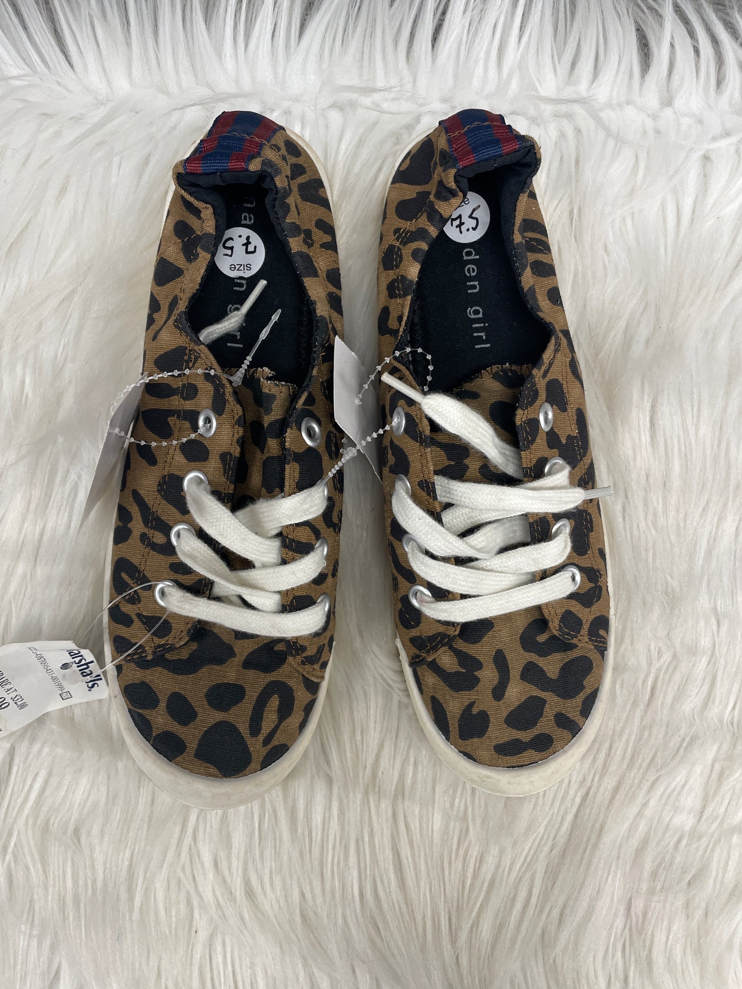 Shoes Flats By Madden Girl In Animal Print, Size: 7.5