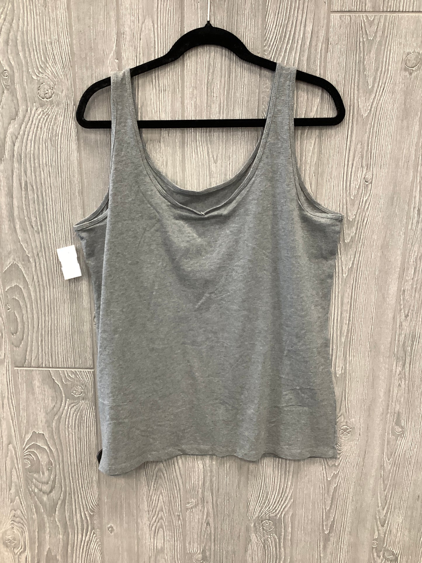 Grey Top Sleeveless Basic Maurices, Size 1x