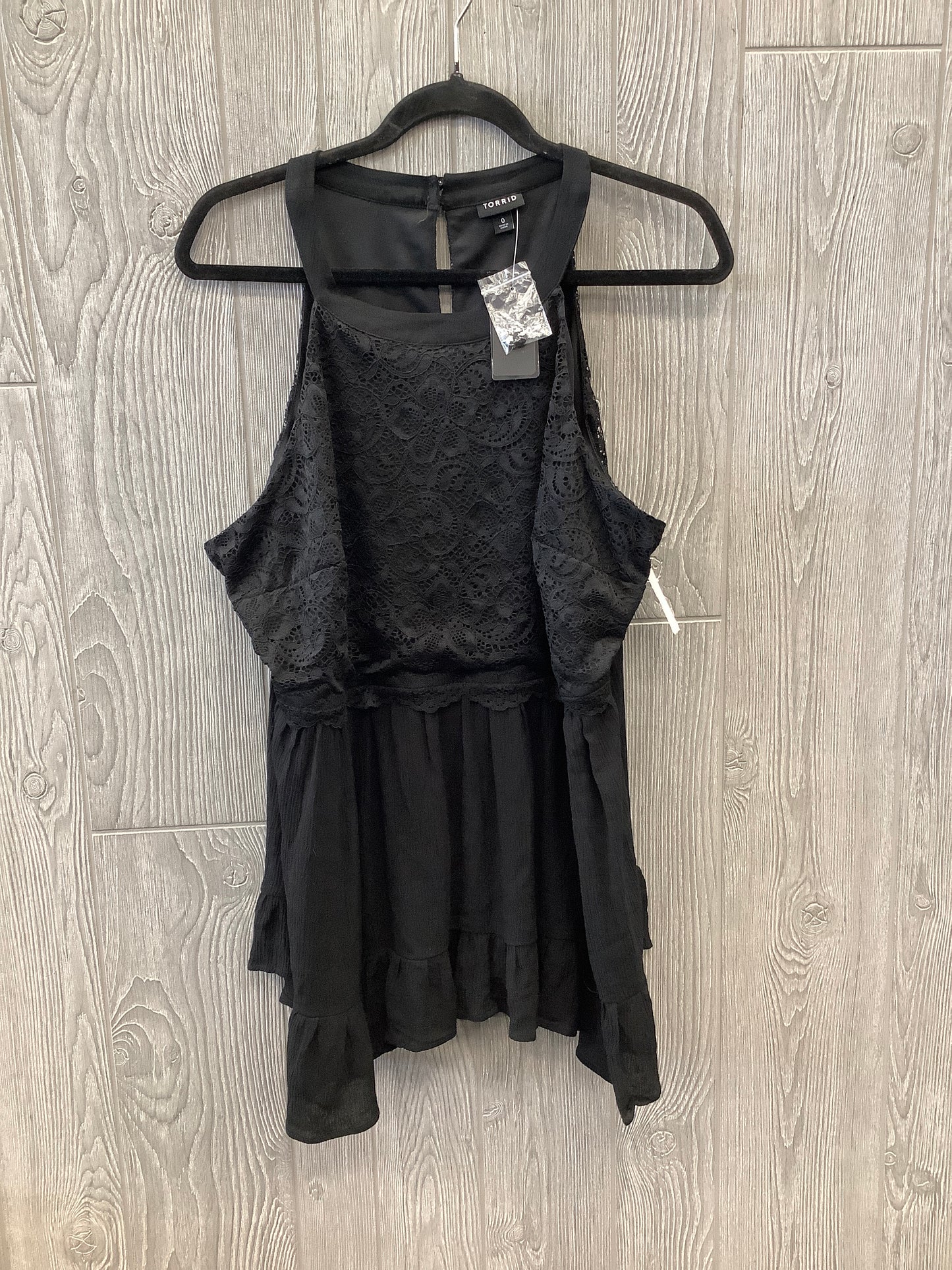 Black Top Sleeveless Torrid, Size M