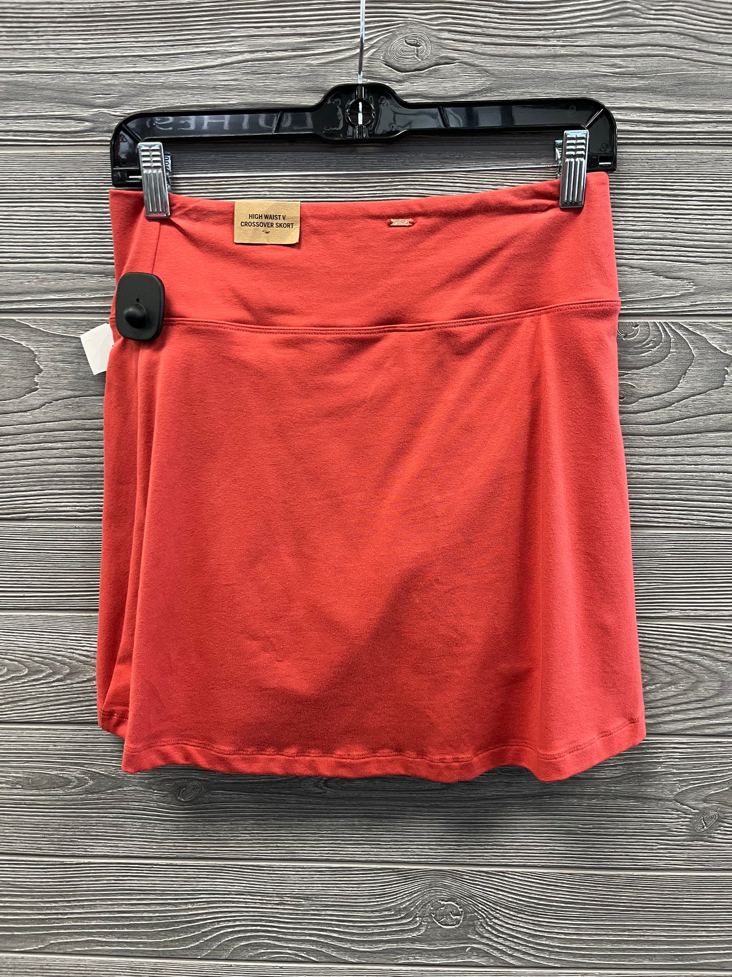 Athletic Skort By Pink In Orange, Size: M