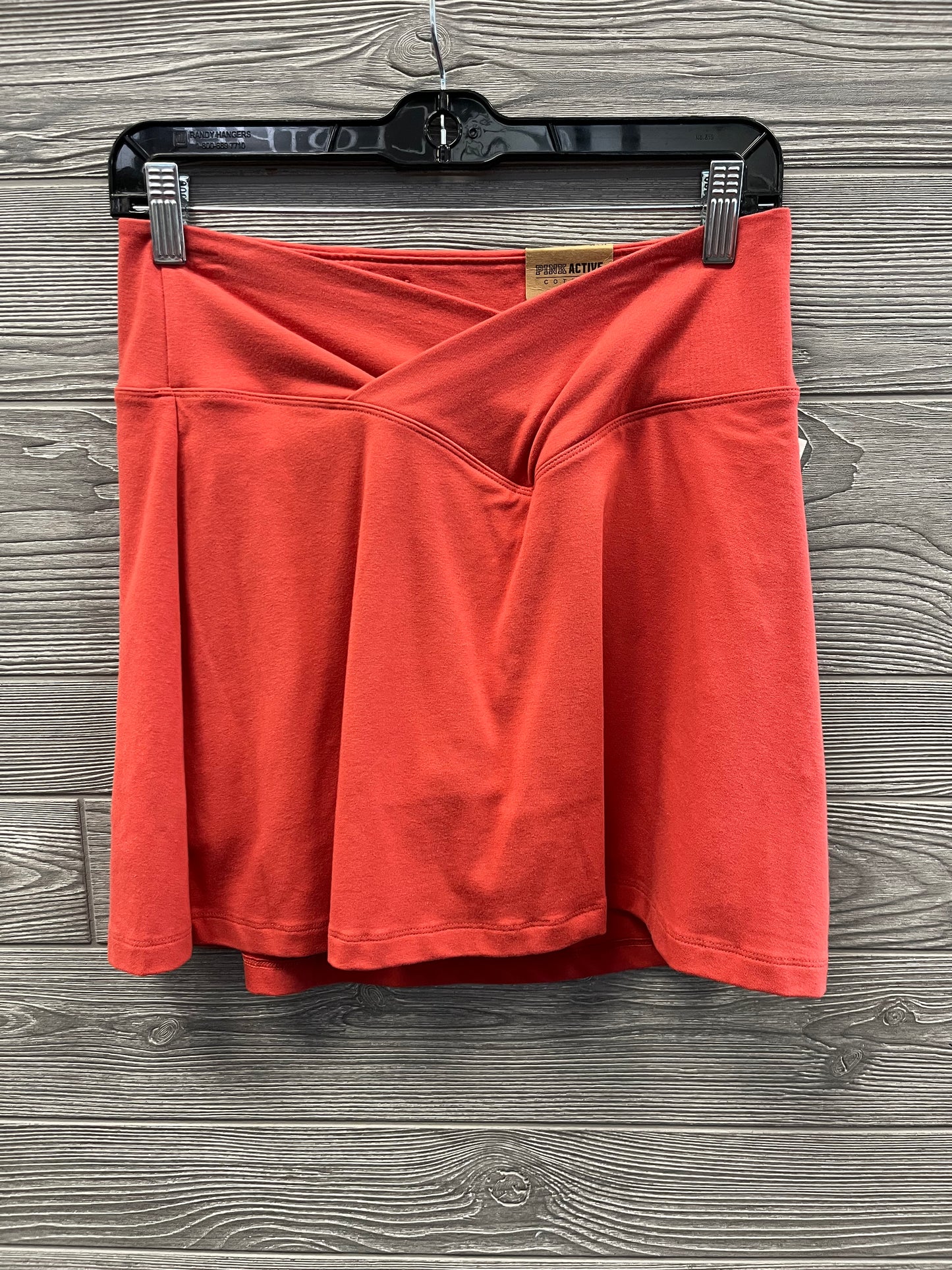 Athletic Skort By Pink In Orange, Size: M