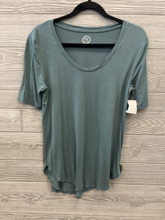 Top Short Sleeve By Maurices In Blue, Size: S