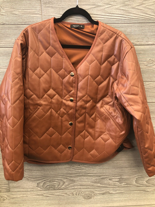 Jacket Other By Clothes Mentor In Brown, Size: S