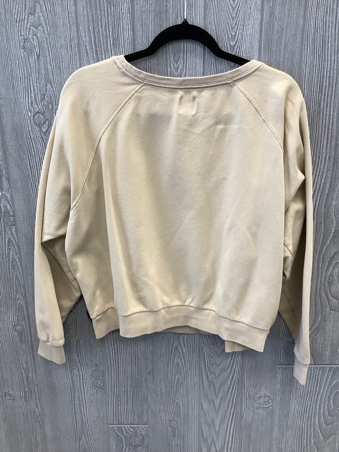 Top Long Sleeve By Gap In Brown, Size: M