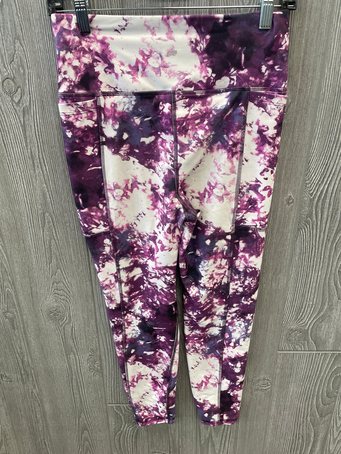 Athletic Leggings By Marika In Purple, Size: M