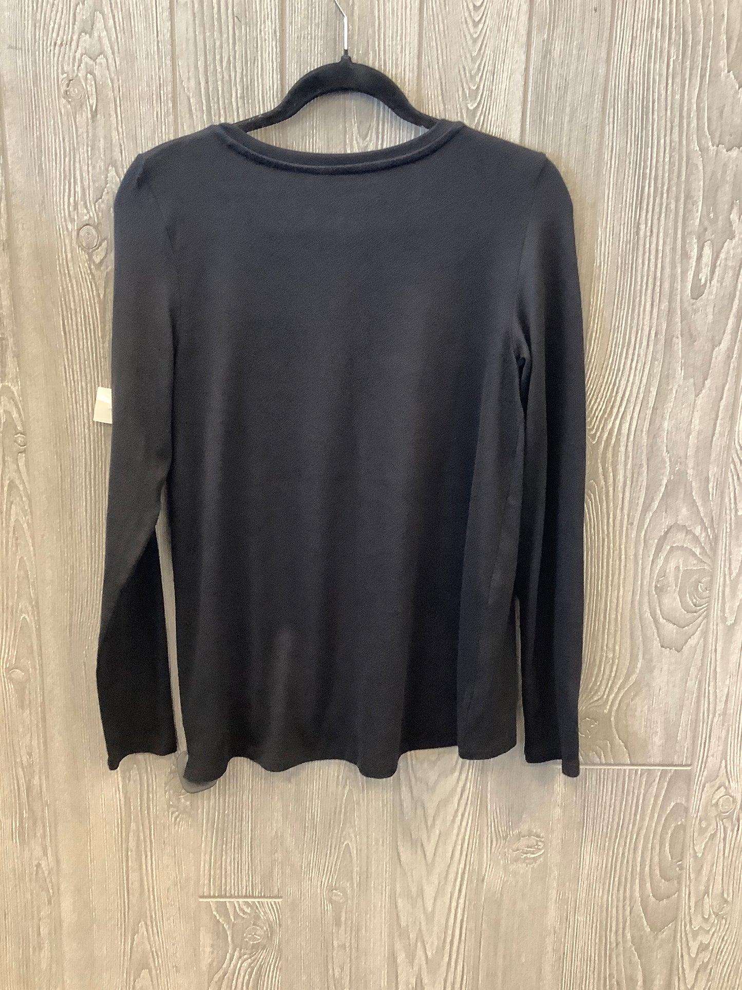 Top Long Sleeve By American Eagle In Black, Size: M