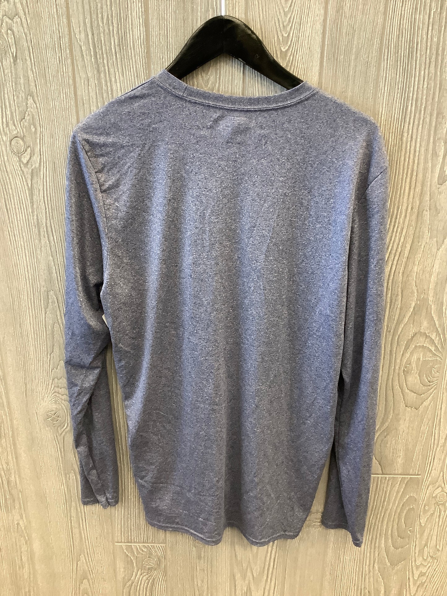 Top Long Sleeve By Clothes Mentor In Blue, Size: L