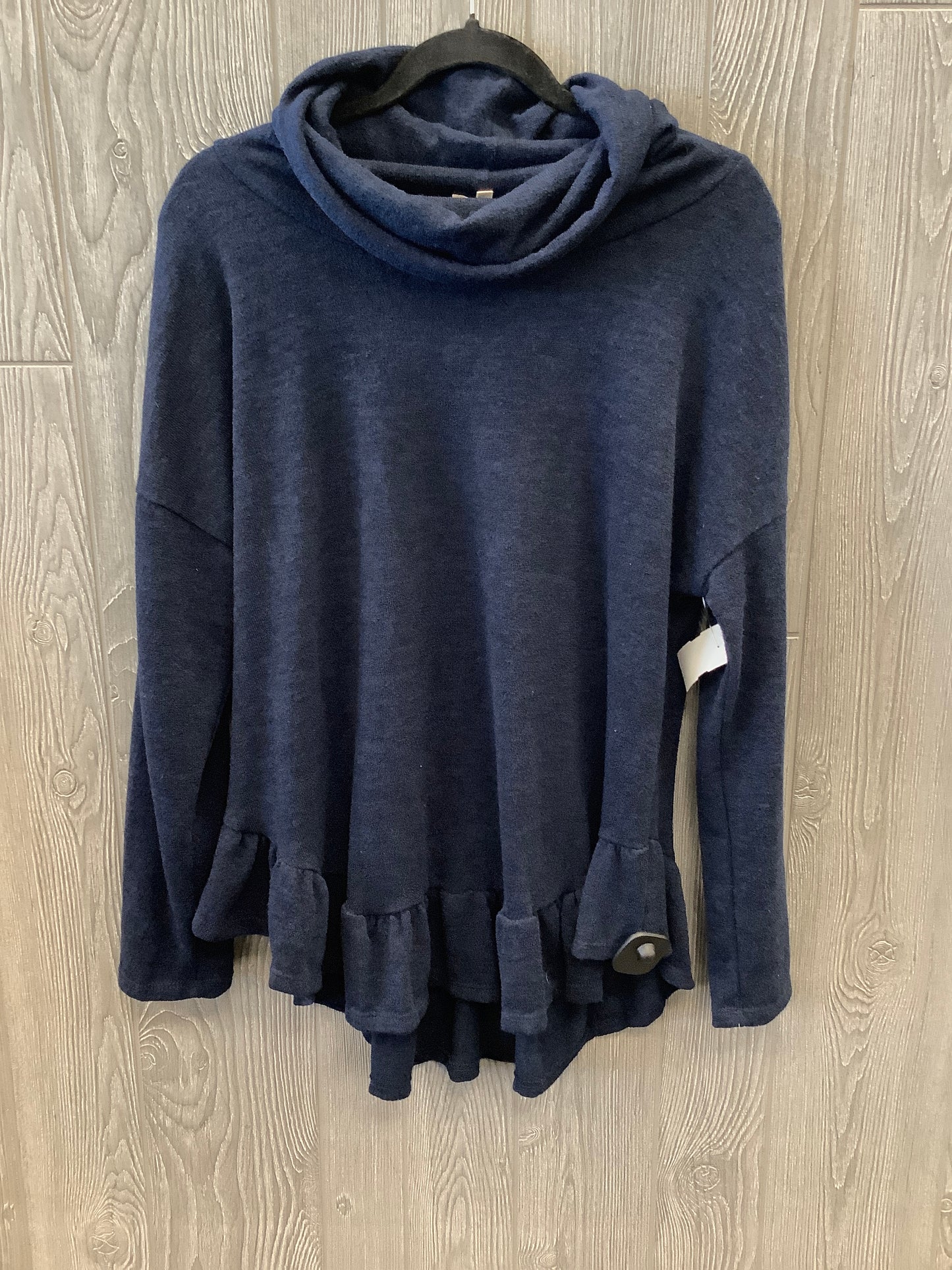 Sweater By Clothes Mentor In Blue, Size: L