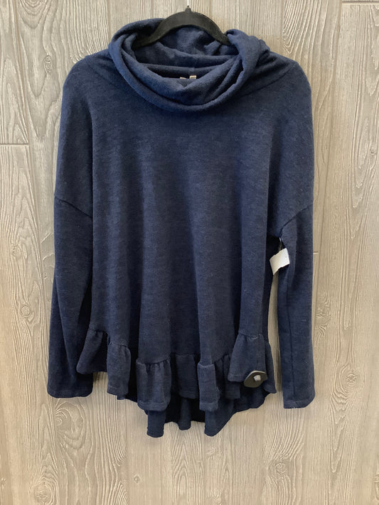 Sweater By Clothes Mentor In Blue, Size: L