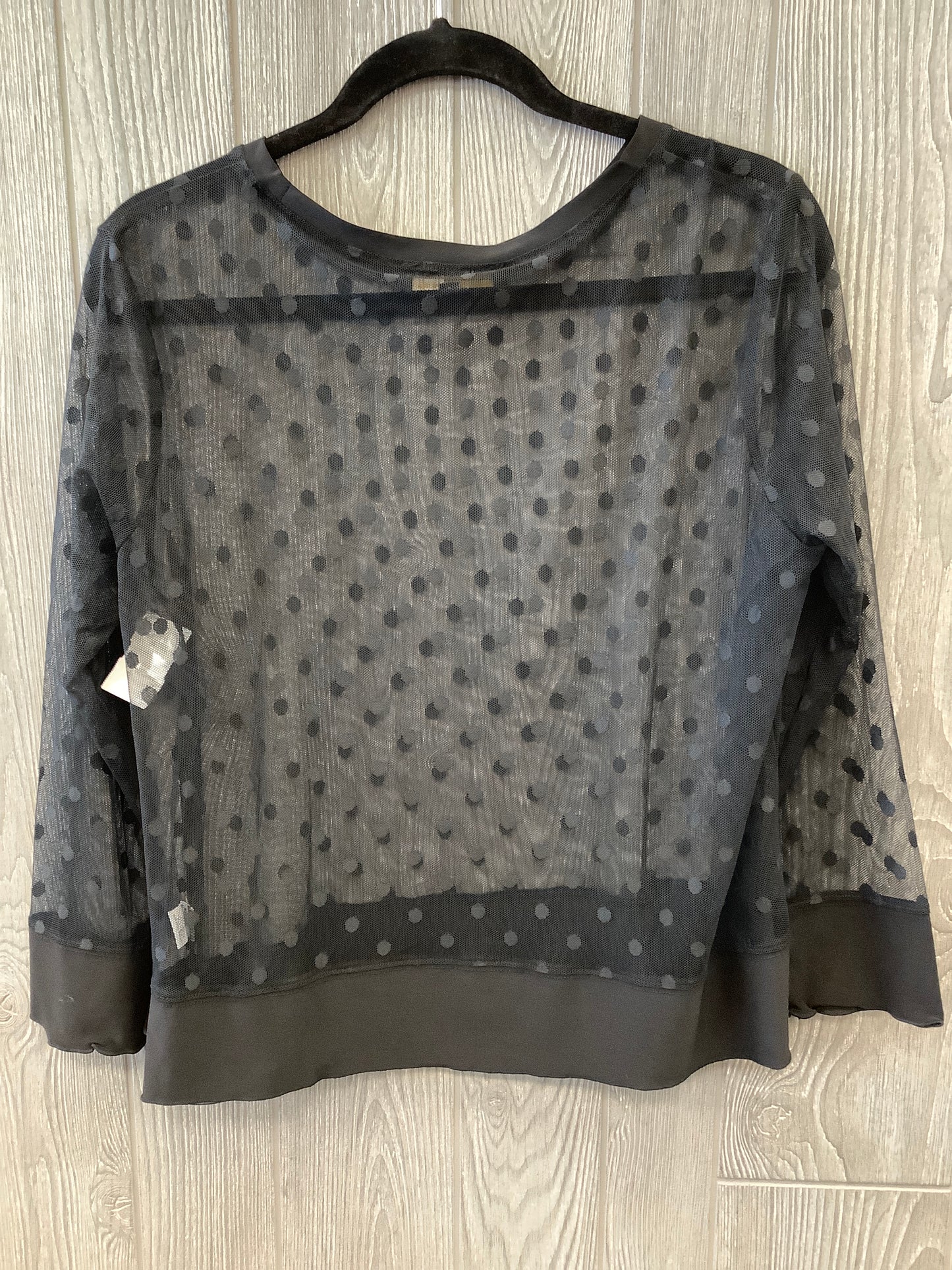 Top Long Sleeve By Clothes Mentor In Black, Size: S