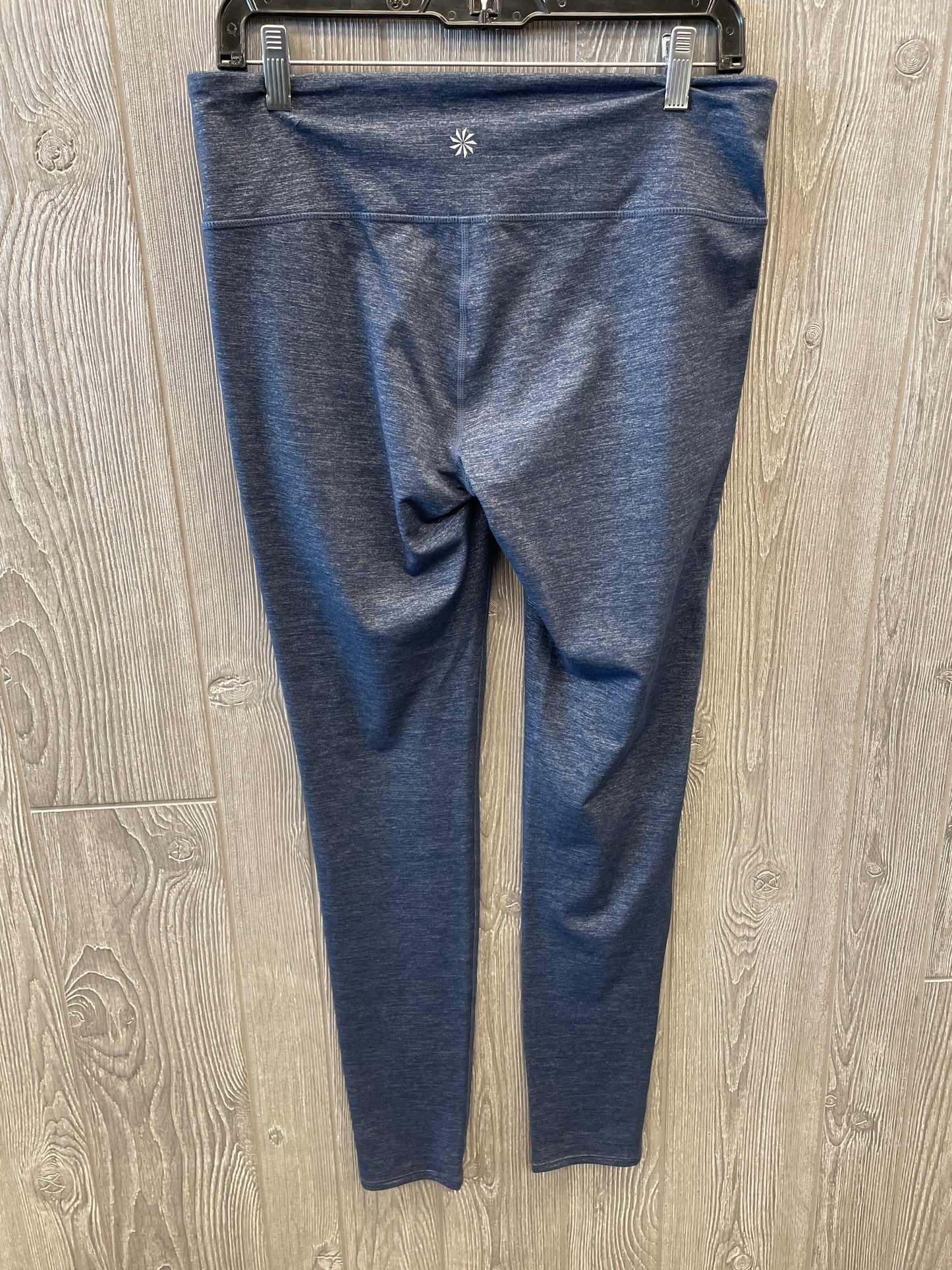 Athletic Leggings By Athleta In Blue, Size: L