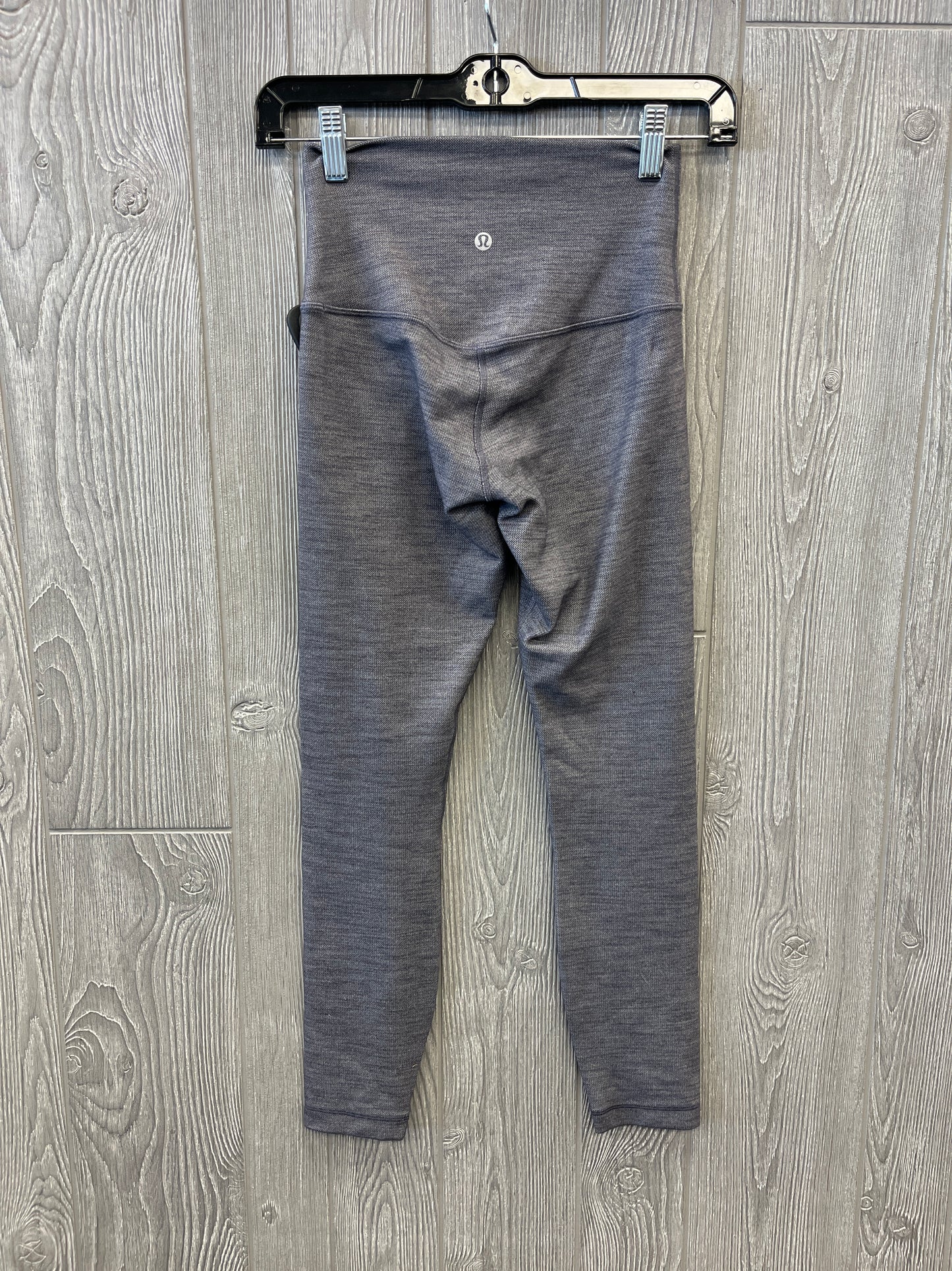 Athletic Leggings By Lululemon In Grey, Size: 4